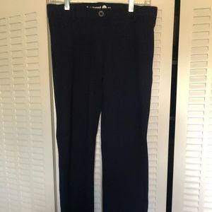 Betabrand dress knit pants. Navy Blue, size Medium Long.